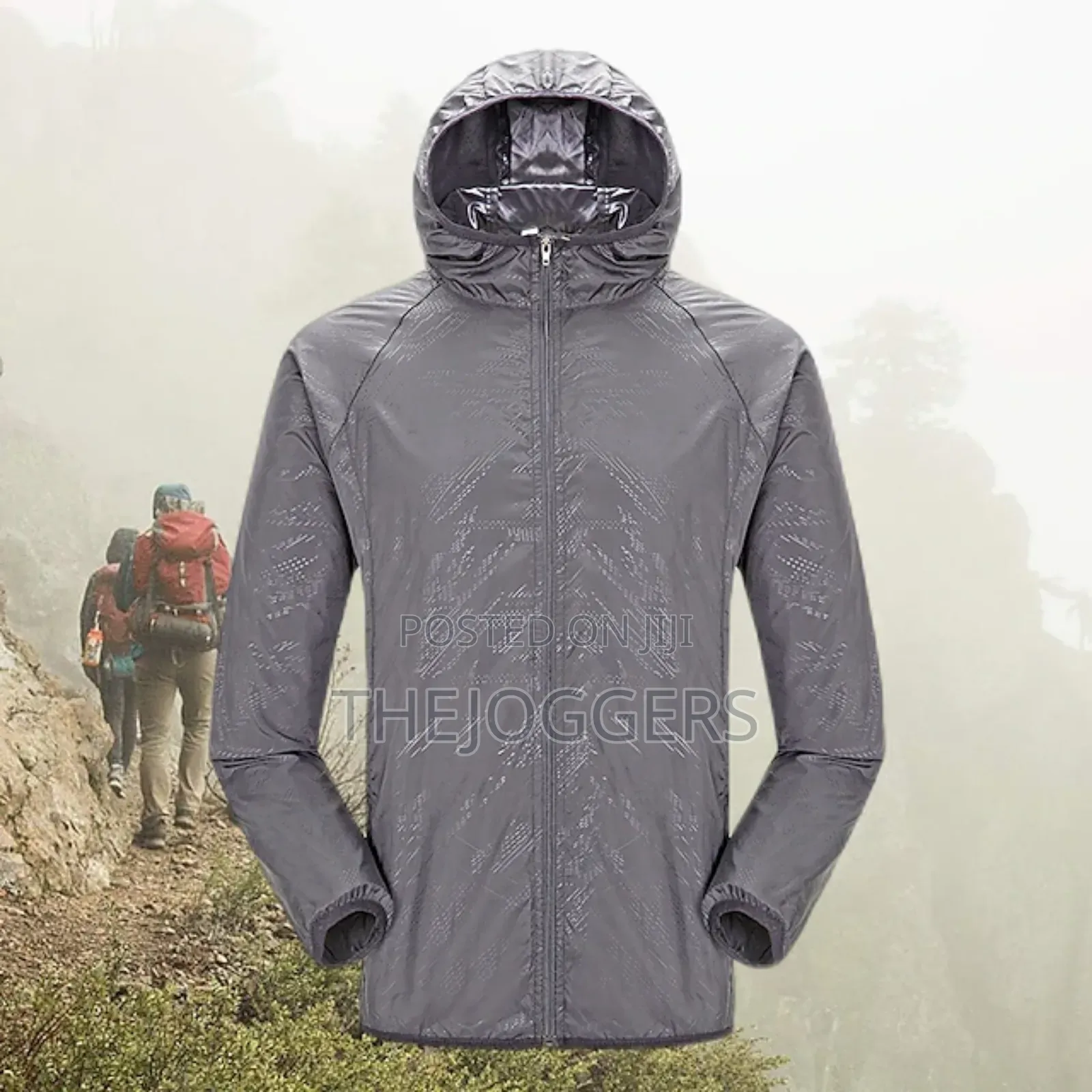 Unisex Lightweight Rain Jacket for Running