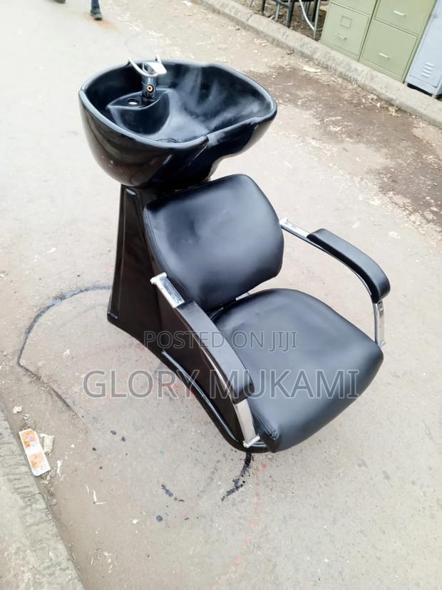 Salon Sink Hair Wash Basin With Washing Tab - thumbnail 3