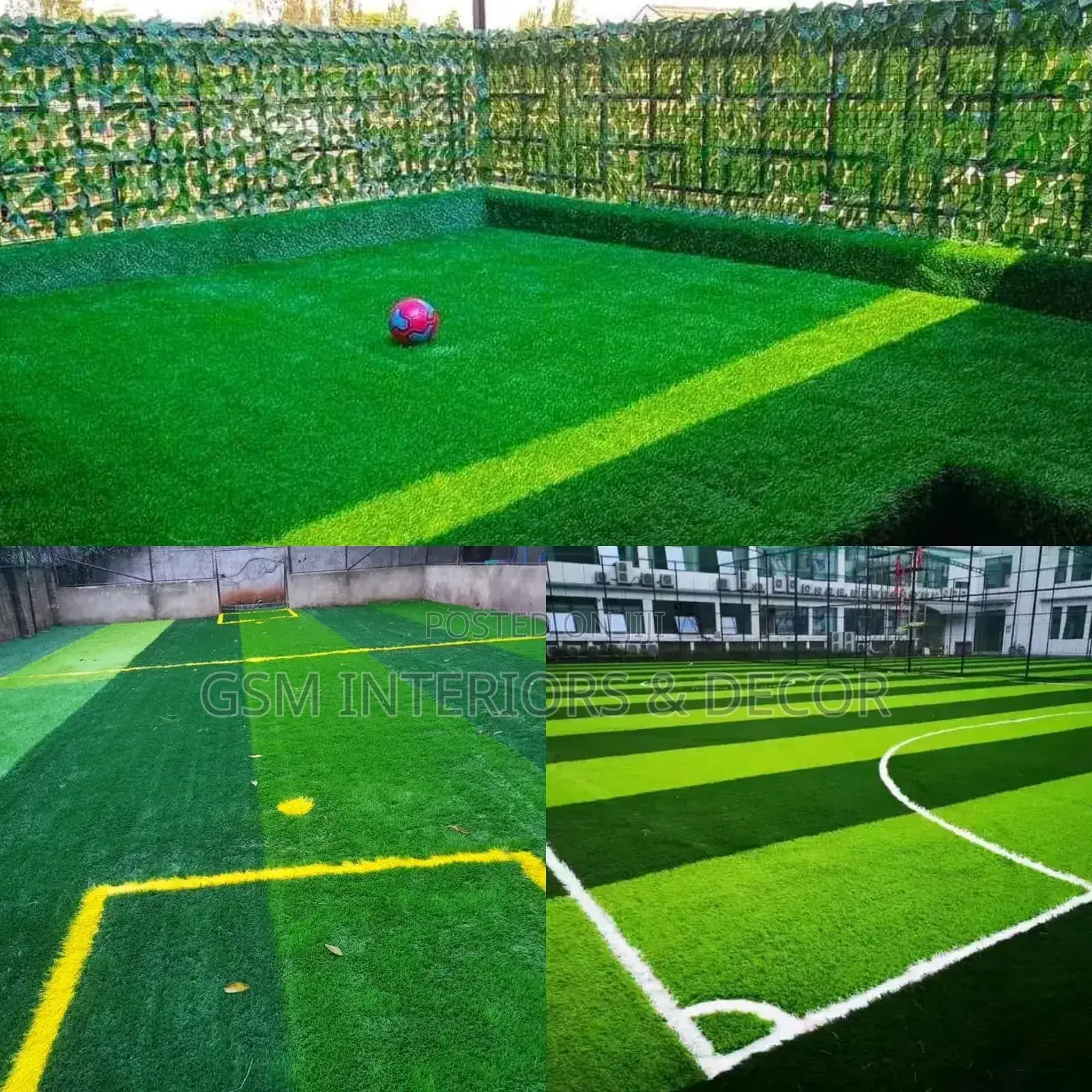 Football Grass Carpets 40mm