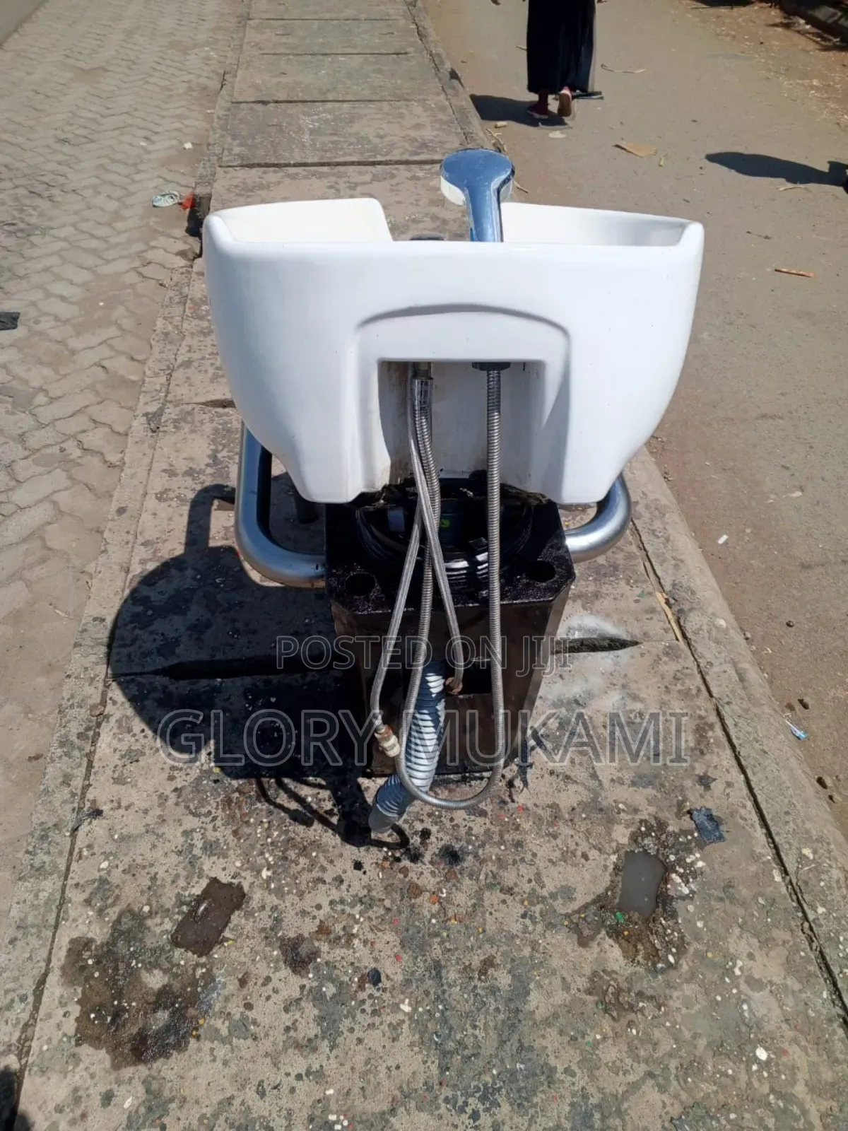 Salon Hair Wash Basin With Tab
