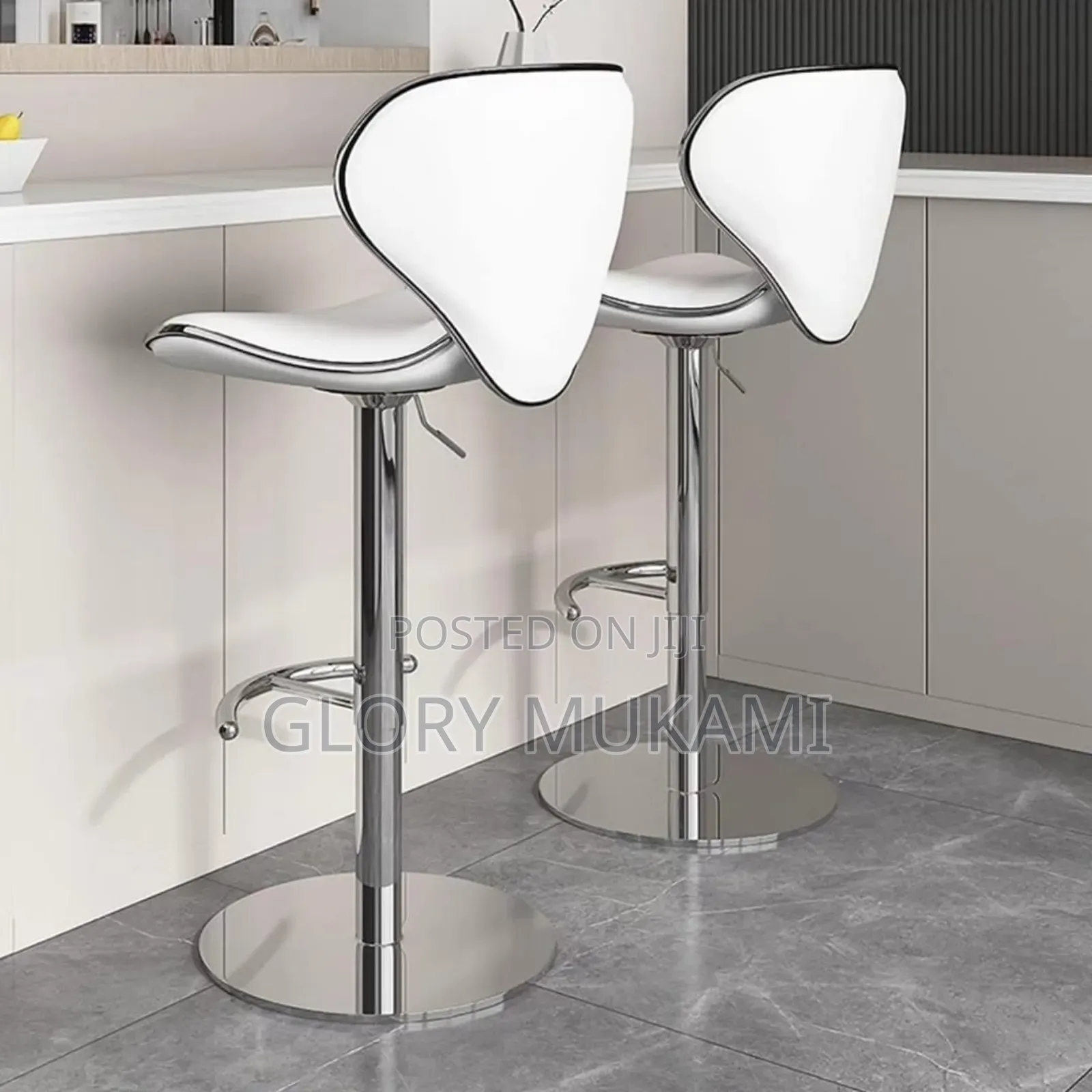 White Kitchen Counter Stool