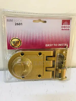 Rim Lock. Deco 2601