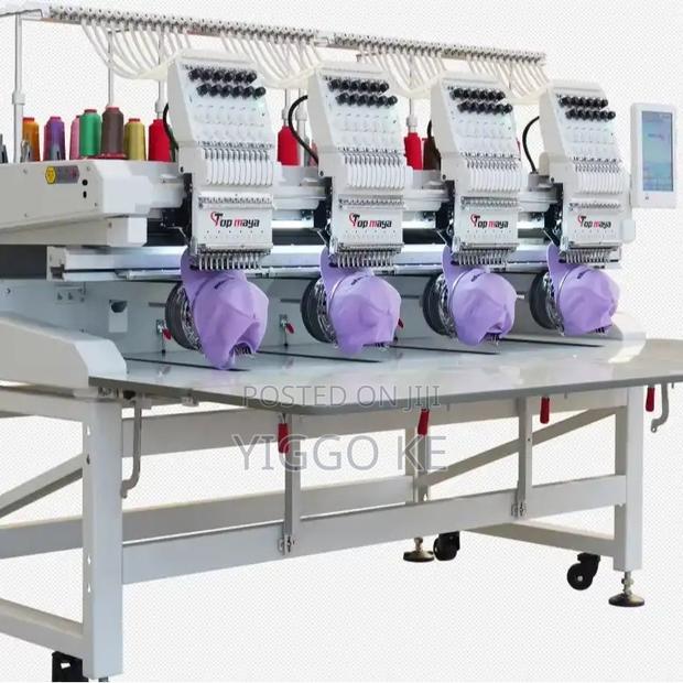 Fast Durable Reliable 4 Head 12 Needles Embroidery Machine - thumbnail 4