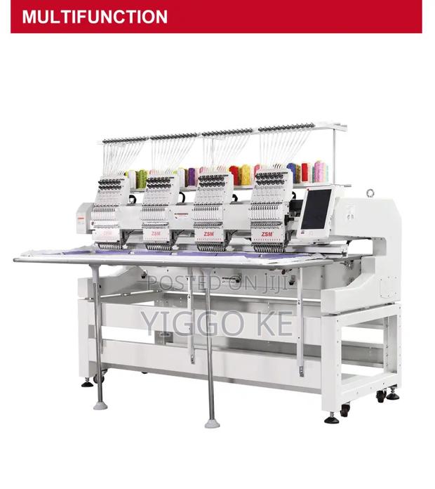 Fast Durable Reliable 4 Head 12 Needles Embroidery Machine - thumbnail 5