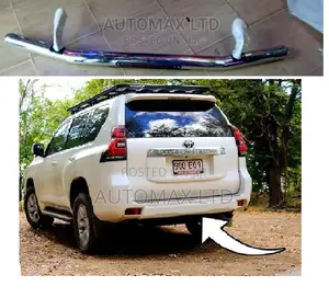 Rear Bumper Guard Bar. For LC150, Toyota Land Cruiser Prado