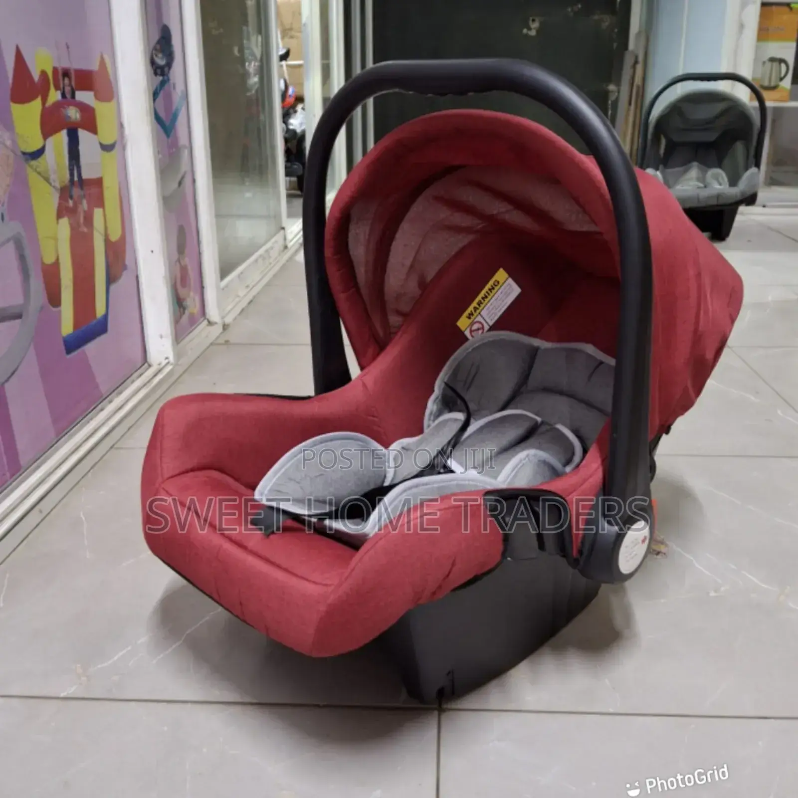 *Infants Carseat/Carrycot Maroon