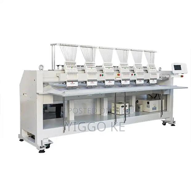 Buy Now! 6 Head 9 Needles Embroidery Machine – Great Offer - main view