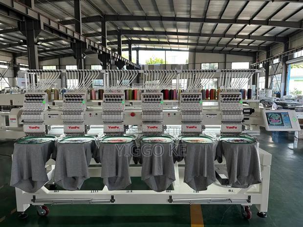 Get More Done With 6 Head 9 Needle Embroidery Machine–Offer! - thumbnail 3
