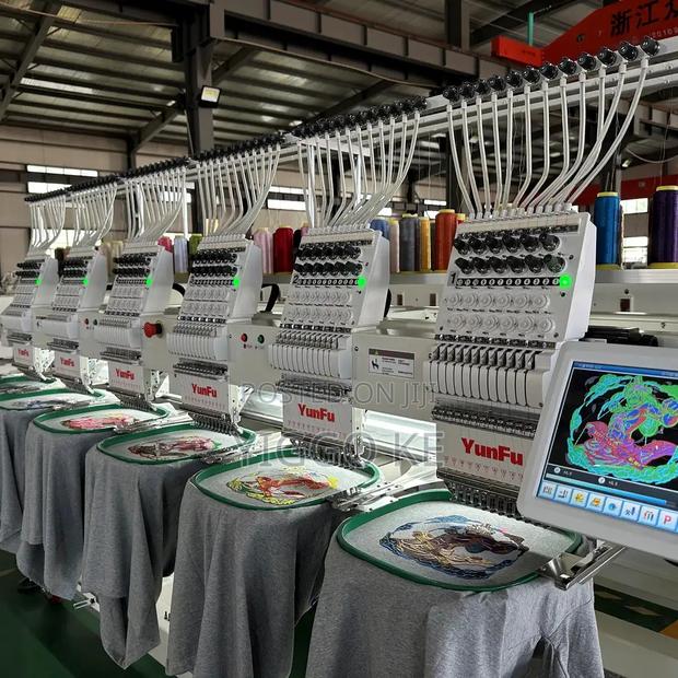 Get More Done With 6 Head 9 Needle Embroidery Machine–Offer! - thumbnail 4