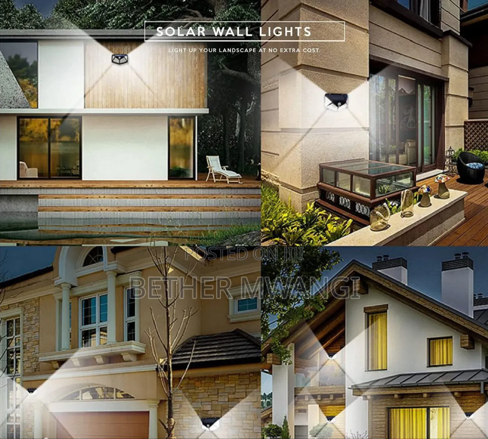 Solar Wall Lights in Kenya