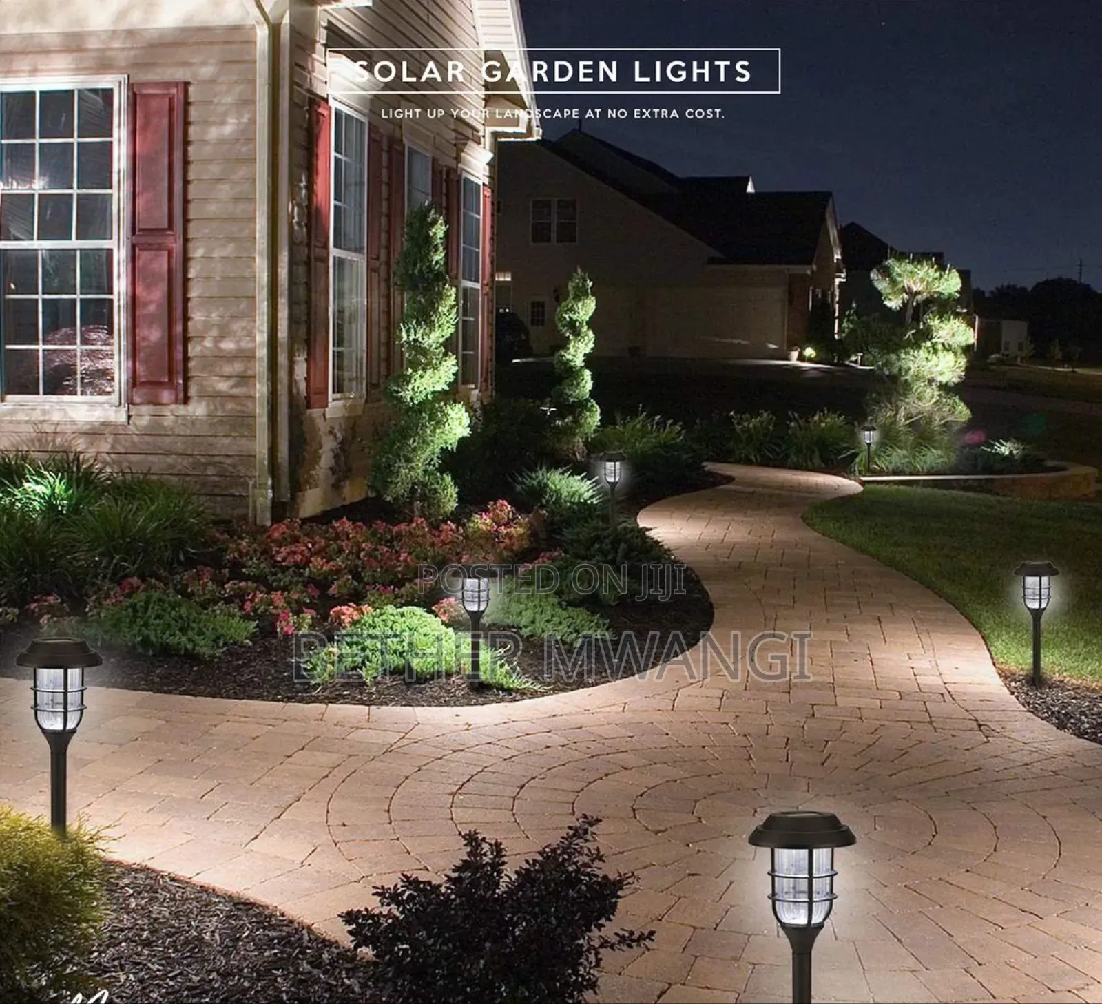 Solar Garden Lights in Kenya