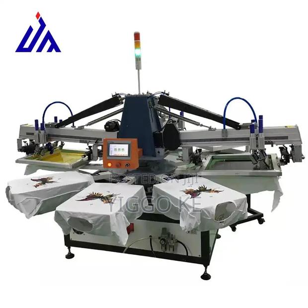 Upgrade to 8 Station Automatic Screen Printer – Shop Now! - thumbnail 2