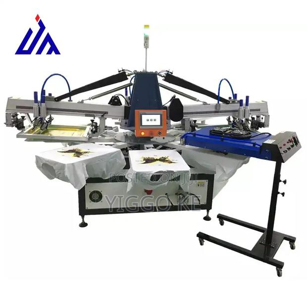 Upgrade to 8 Station Automatic Screen Printer – Shop Now! - thumbnail 3