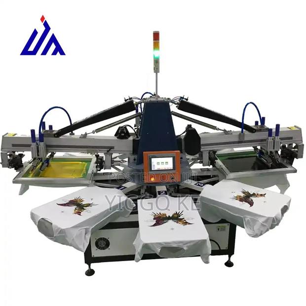 Upgrade to 8 Station Automatic Screen Printer – Shop Now! - thumbnail 5