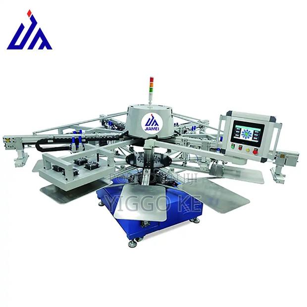 8 Station Automatic Screen Printer – Fast, Precise, Reliable