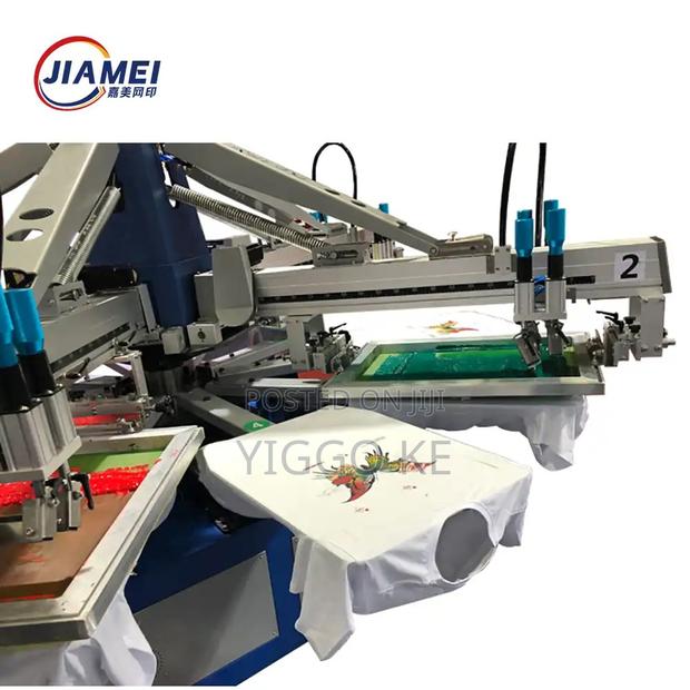 New 8 Station Automatic Screen Printer–The Ultimate Printer