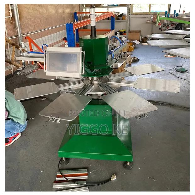 High-Capacity 8 Station Automatic Screen Printer – On Sale! - thumbnail 4
