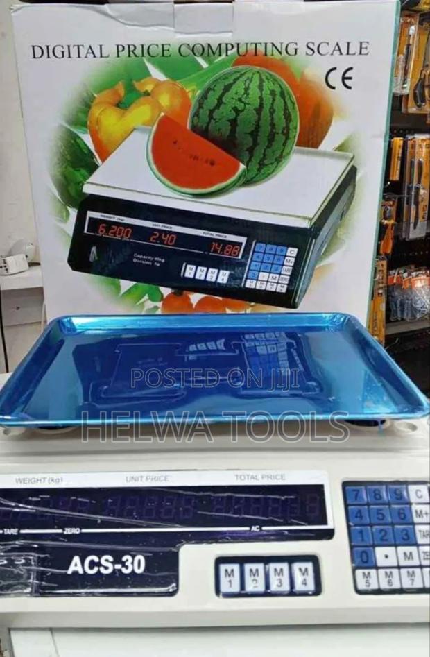 Digital Table Top Scale 30kgs/Acs 30 - main view