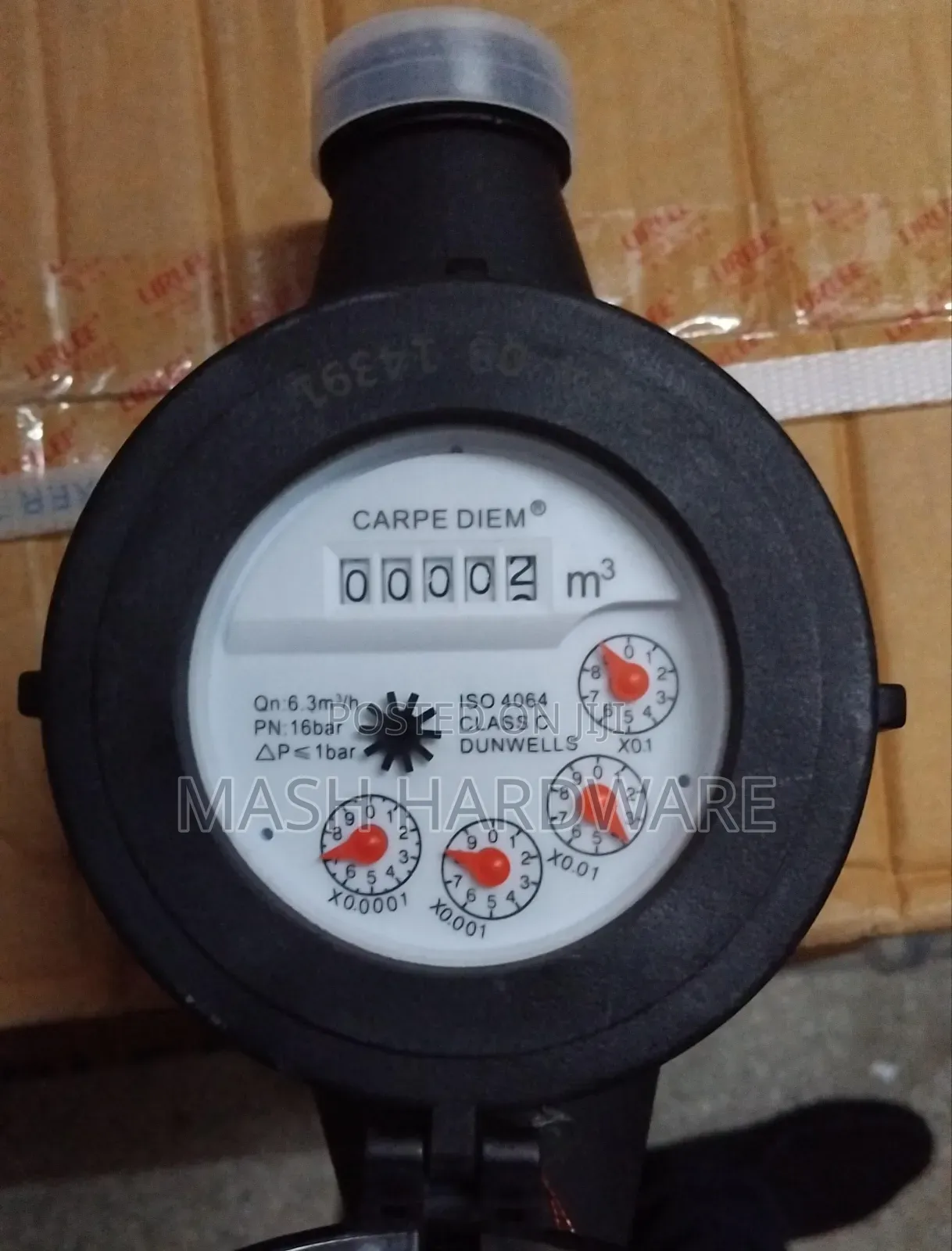 1" Dunwells Water Meter (Plastic)