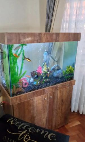 Fully Equipped Aquarium With Stand - thumbnail 2