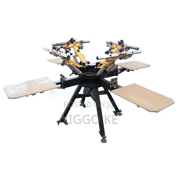 Affordable 4-Color, 4-Station Screen Printer - Shop Today!