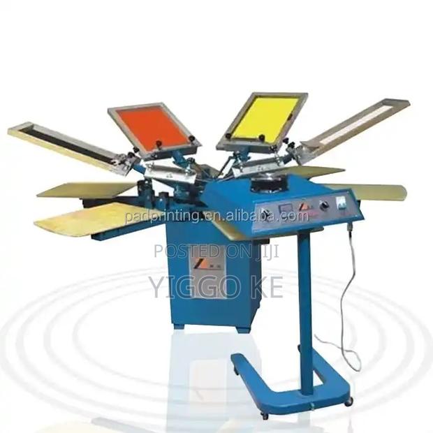 Premium 6-Color, 6-Station Screen Printer - Great Price! - main view