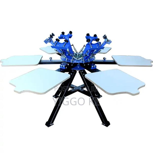 Best Value 6-Station, 6-Color Screen Printer on Sale Now!