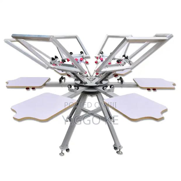 Hot Price on 6-Color, 6-Station Screen Printer - Buy Today! - main view