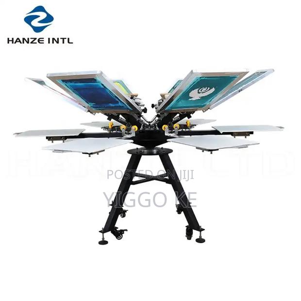 Save Big on 6-Color 6-Station Screen Printer - Act Fast!