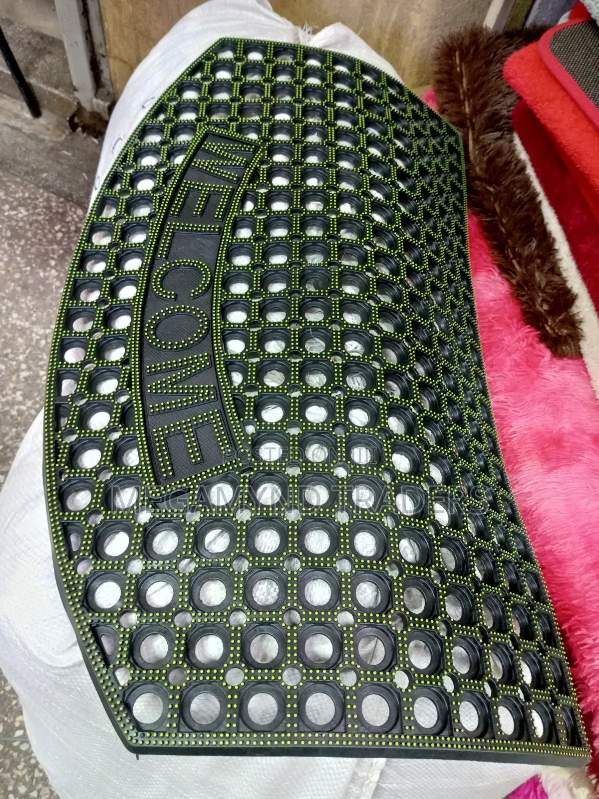 Rubber Door Mat 50*80cm/Heavy Duty Outdoor Rubber Mat