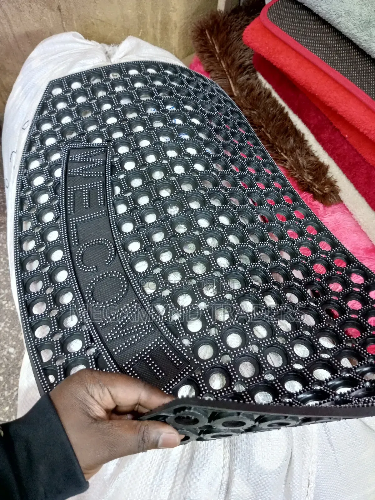 Rubber Door Mat 50*80cm/Heavy Duty Outdoor Rubber Mat