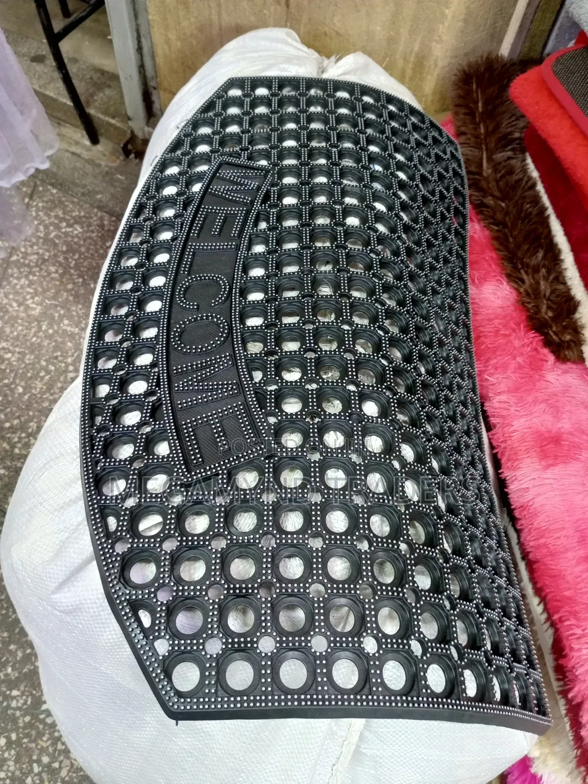 Rubber Door Mat 50*80cm/Heavy Duty Outdoor Rubber Mat
