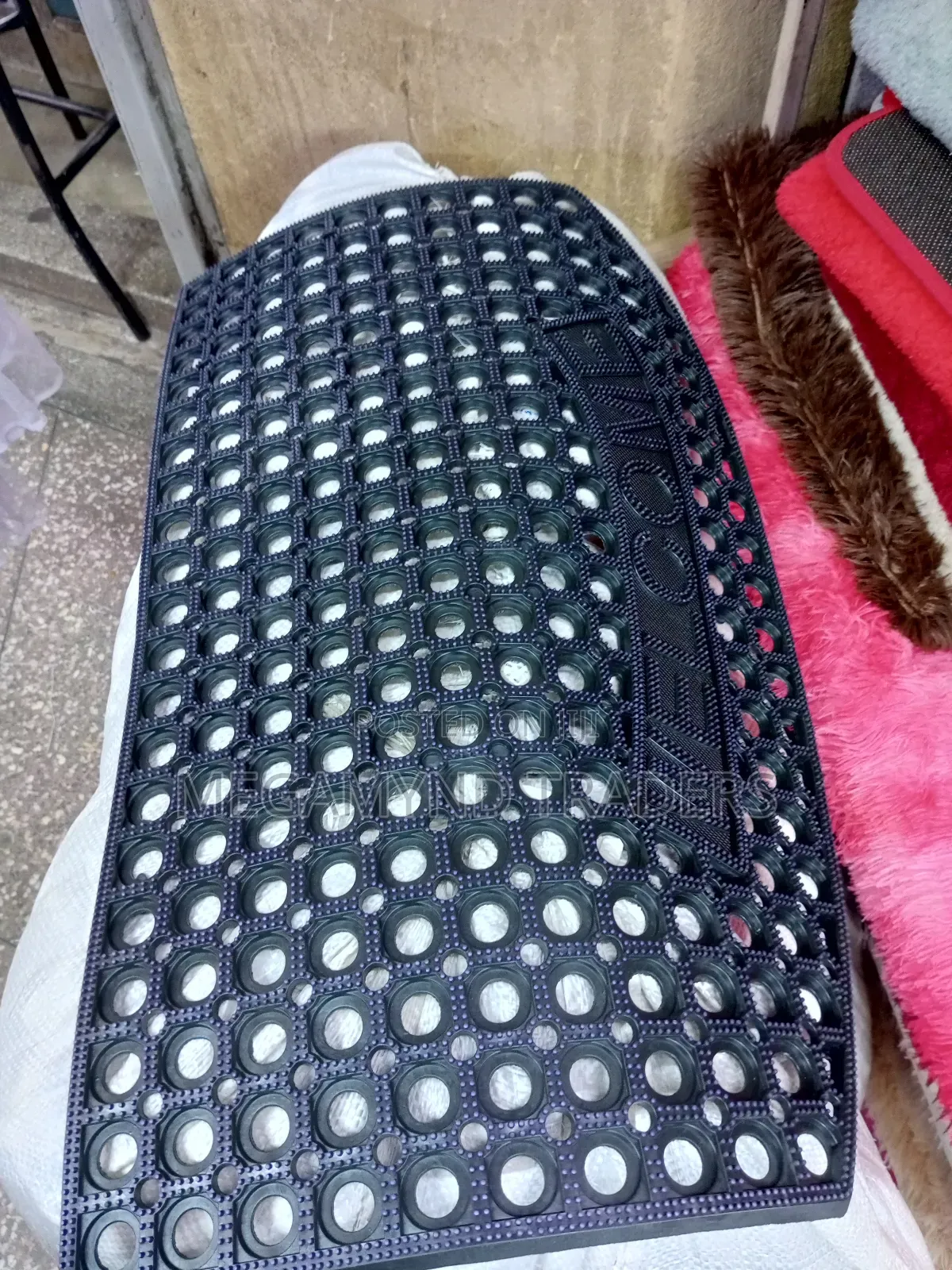Rubber Door Mat 50*80cm/Heavy Duty Outdoor Rubber Mat