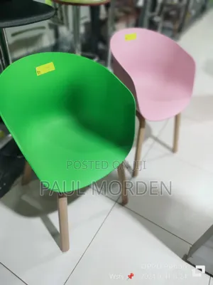 Plastic Eames Chair With Backrest