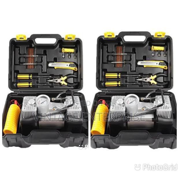 Car Air Compressor With Tool Kit