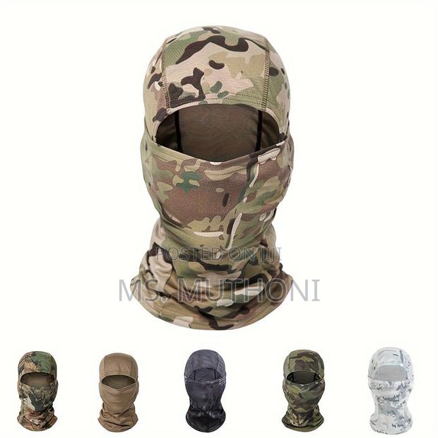Tactical Balaclavas Plain and Camouflage Colours - main view