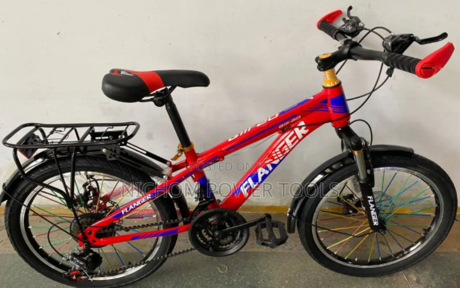 Size 20" Kids Bicycle With Gear