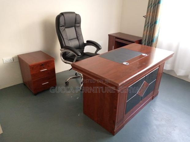 Office Tables:1.4 Meters Boss Office Executive Desk. - thumbnail 5