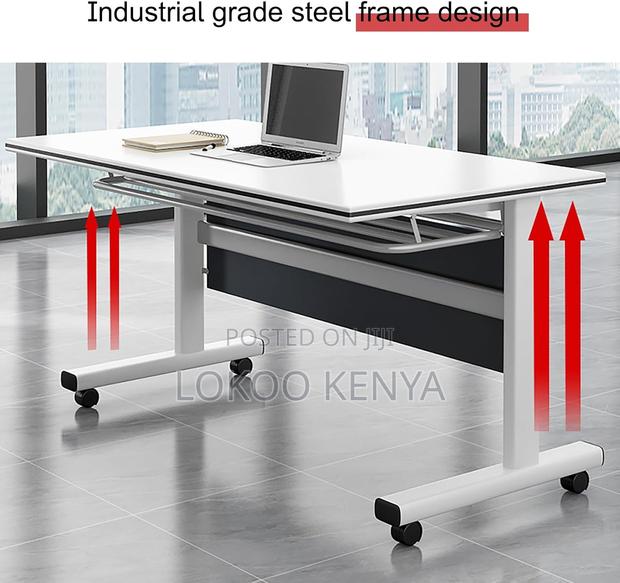 Office Desk: Portable Folding Conference /Study Desk - thumbnail 2