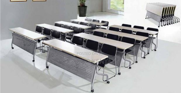Office Desk: Portable Folding Conference /Study Desk - thumbnail 5
