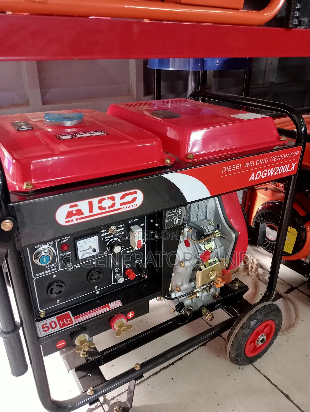 7.5hp 2in 1 Welder Generator