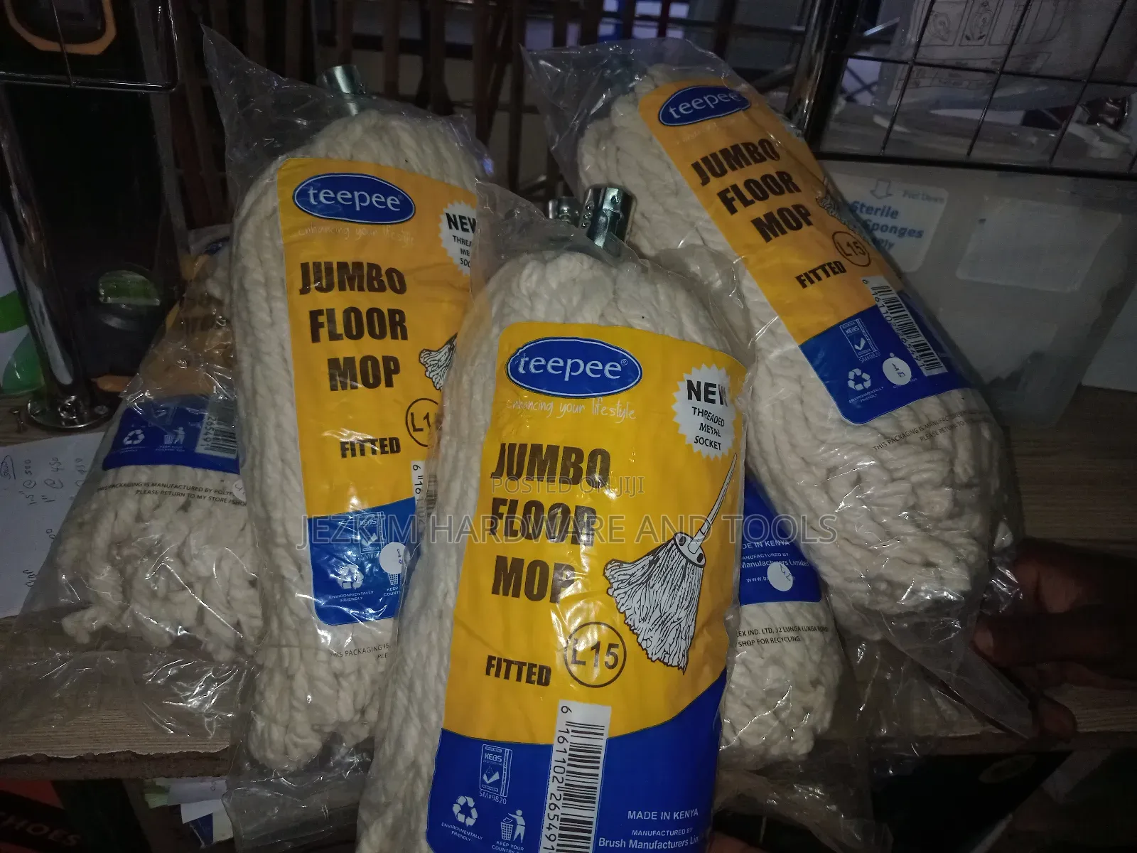 L15 Jumbo Floor Moppers