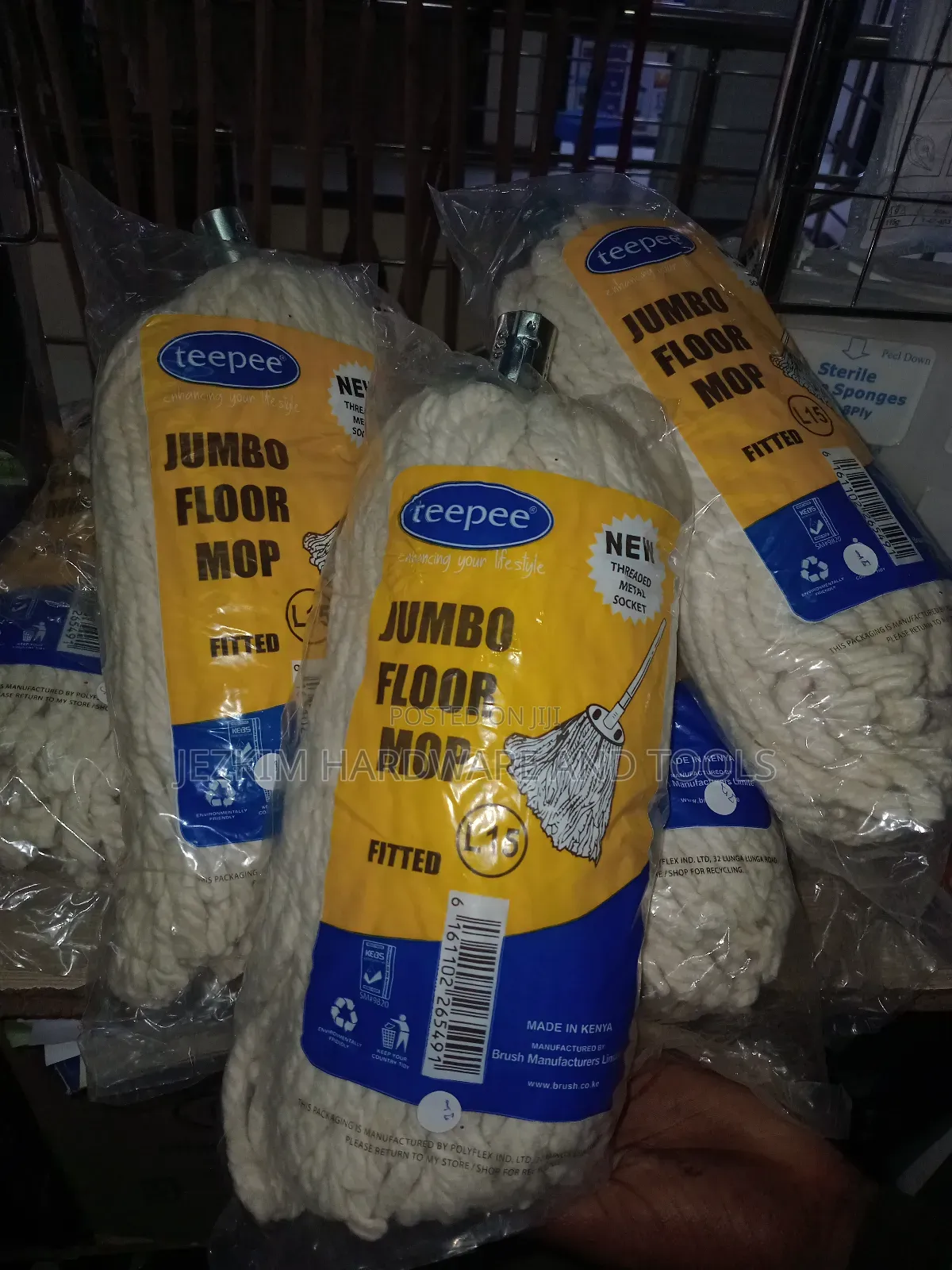 L15 Jumbo Floor Moppers