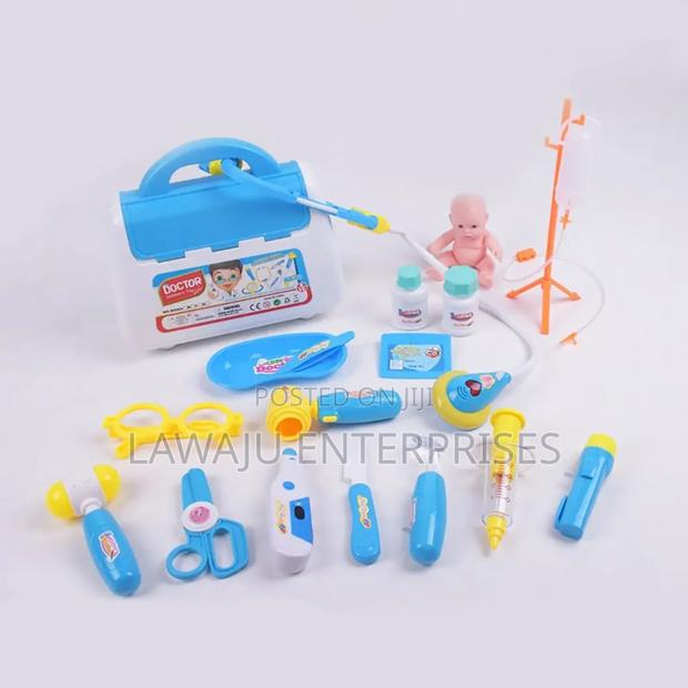 17pcs Blue Children Pretend Doctor Set - main view