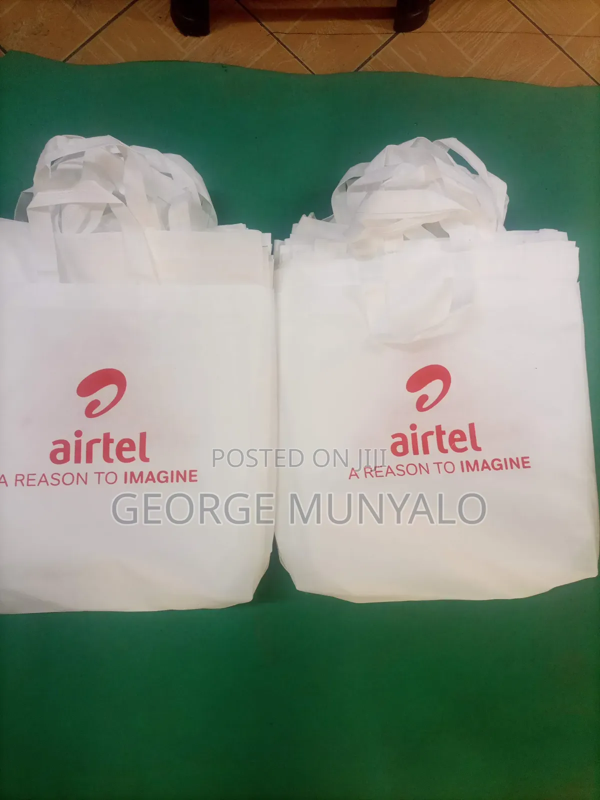 Uhuru Bags Screen Printing