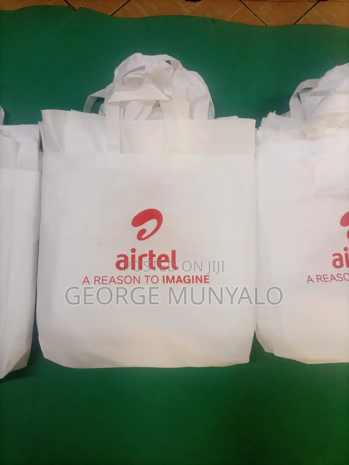 Uhuru Bags Screen Printing