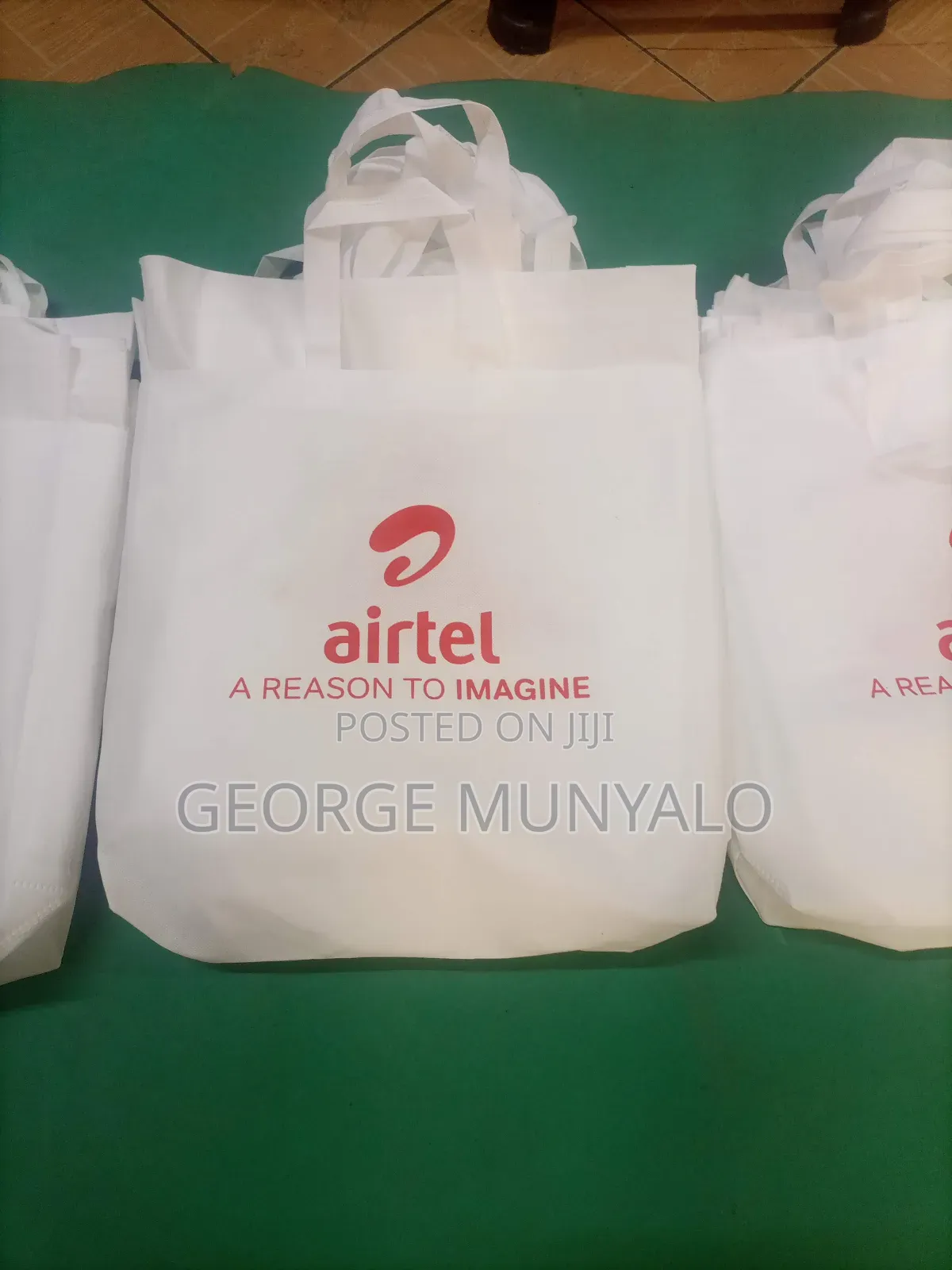 Uhuru Bags Screen Printing