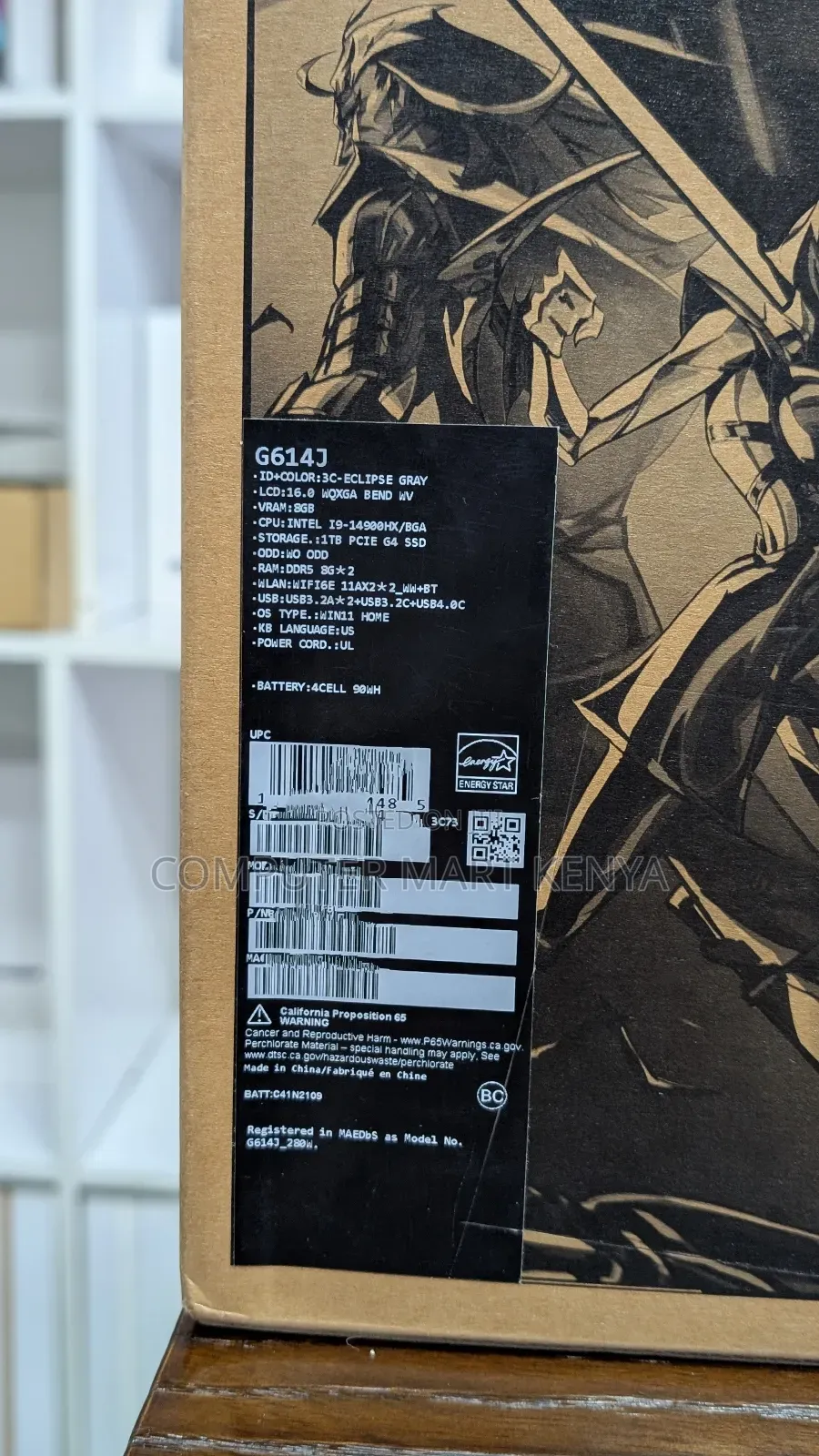 New Laptop Asus 16GB Intel Core I9 SSD 1T