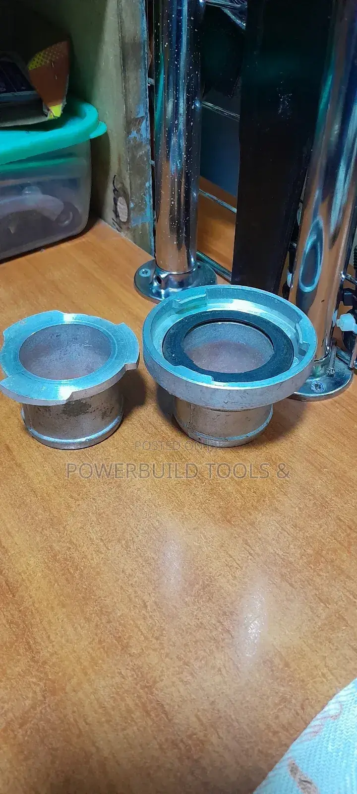 Metal Connector for Canvas Pipes