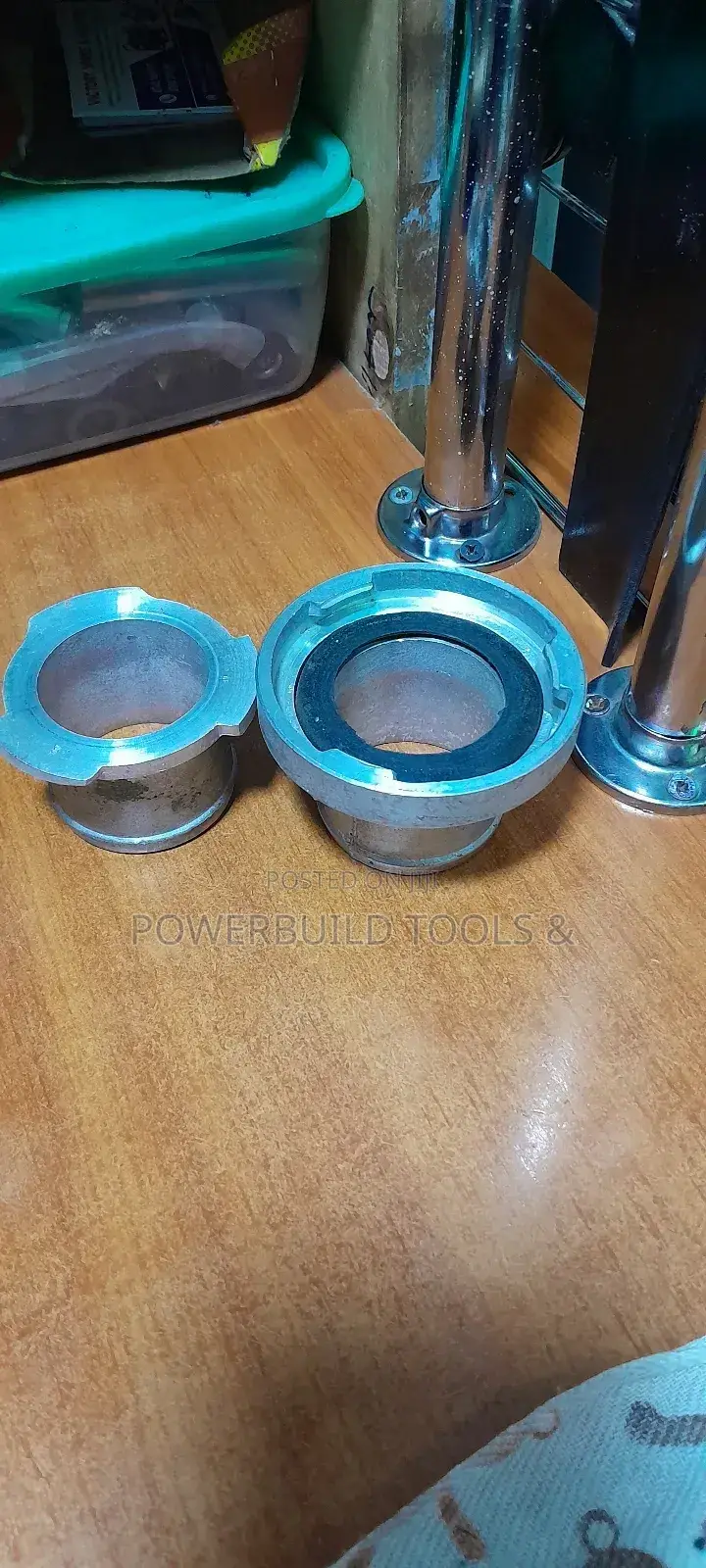 Metal Connector for Canvas Pipes